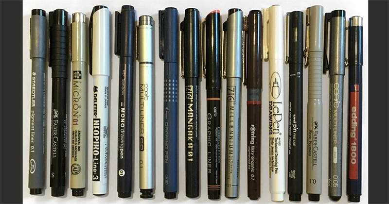 Kiến Thức Cơ Bản Về Bút Và Mực Viết but ky thuat